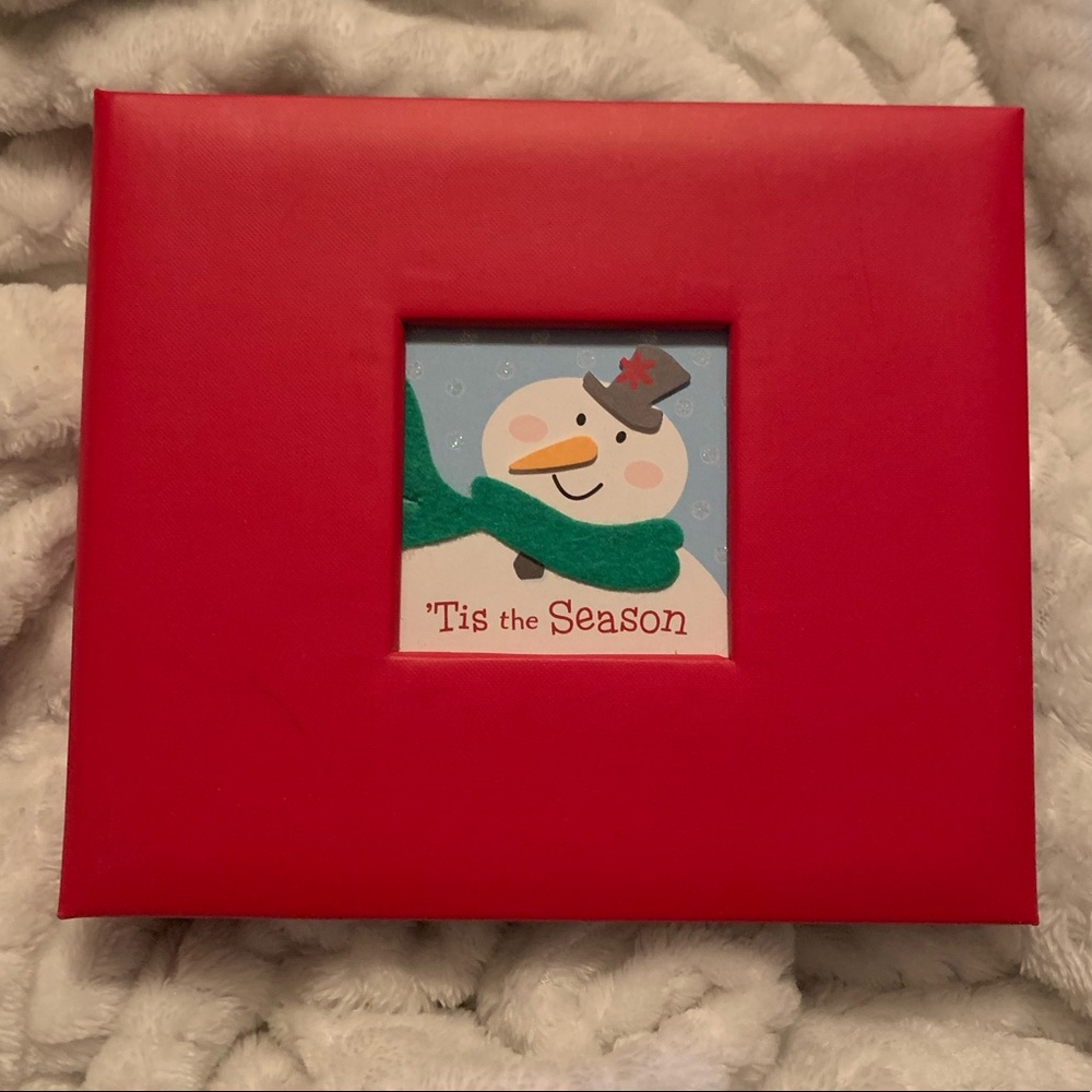 Hallmark Christmas/winter themed scrapbook